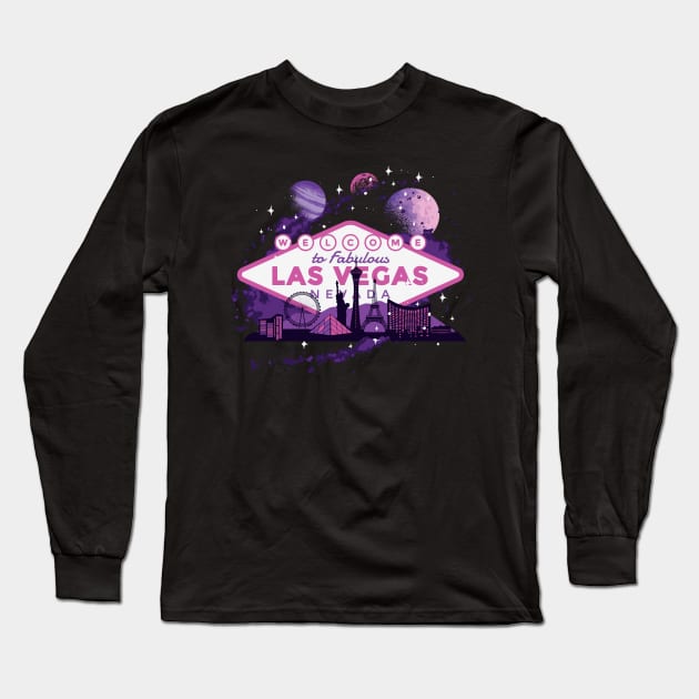 Welcome To Fabulous Las Vegas Long Sleeve T-Shirt by MajorCompany